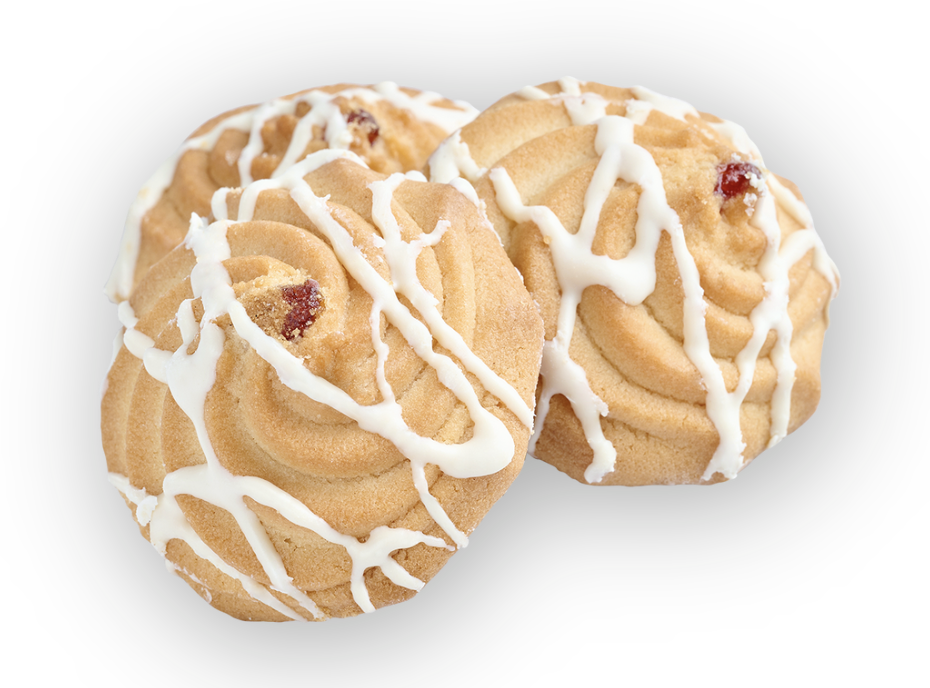 Печиво Полуниця з вершками з ароматом полуниці та вершків 160г